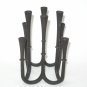 DANSK Denmark 8 Tiny Taper Candle Holder Candelabra Cast Iron IHQ Quistgaard