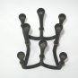 DANSK Denmark 8 Tiny Taper Candle Holder Candelabra Cast Iron IHQ Quistgaard