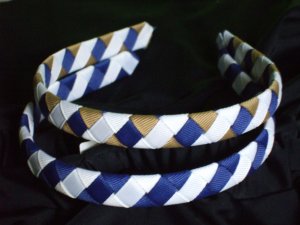 Woven Headbands-Diagonal Stripe