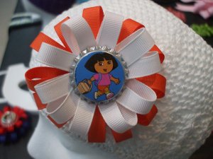 Character Flower Bows