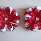 Flower Hair Bows