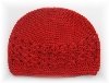 Crocket Beanie Hat - Red