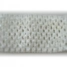 Cochet Headbands-White
