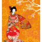 Gold Geisha With Wings