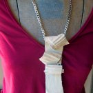 Eggshell White Walls - Industrial Necklace Jewelry