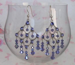 Crystal Web Tanzanite