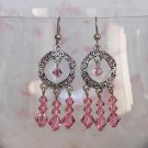 Victorian Hoops Lt Rose