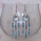 Loopy with Crystals Aquamarine