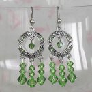 Victorian Hoops - Peridot