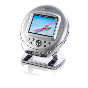 Coby 5" Portable Dvd-mp3-cd Cd-rw Player