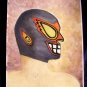 Legendary Tales of Lucha Libre: Phoenix Rising 9x12 Painting Lucha Libre Wrestling Masked Wrestler