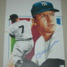 Michey Mantle autographed 8x10 photo Authenticated
