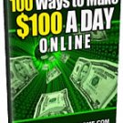 100 Ways to Make Money Online