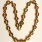 GOLDSTONE & COPPER BEAD NECKLACE