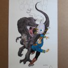 Berni Wrightson "Captain Sternn: Running Out Of Time" litho #320/500 Tundra 1992