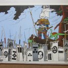 Usagi Yojimbo Stan Sakai S/N 11-color silk-screen print 1991
