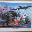 "Madman In Motion" s/n print Mike Allred 1995