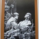 "Features As Beautiful..." Frankenstein Berni Wrightson s/n silkscreen