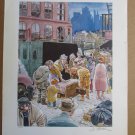 "Street Casino " s&n lithograph Will Eisner 1988  #630/800