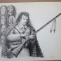 Tim Truman "Simon Girty 1778" s/n print #264/500 (1988)