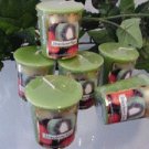 Strawberry Kiwi Scented 2oz Fruit Scented Hand Poured Candle