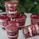 Black Cherry Scented 2oz Votive Berry Scented Hand Poured Candle