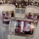 Cappuccino Scented Glass Tumbler Wax Votive Candle 3 Oz.