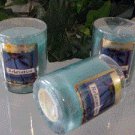 Relaxation Scented Glass Tumbler Wax Votive Candle 3 Oz.