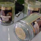 Pear Glaze Scented Glass Tumbler Wax Votive Candle 3 Oz.