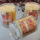 Baked Apple Pie Scented Glass Tumbler Wax Votive Candle 3 Oz.