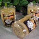 Golden Delicious Apple Scented Glass Tumbler Wax Votive Candle 3 Oz.