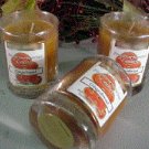 Gingerbread Scented Glass Tumbler Wax Votive Candle 3 Oz.