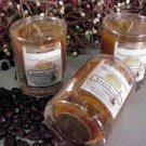 Amaretto Coffee Scented Glass Tumbler Wax Votive Candle 3 Oz.