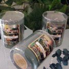 Eucalyptus Scented Glass Tumbler Wax Votive Candle 3 Oz.