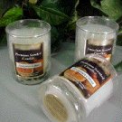Evergreen Citrus Scented Glass Tumbler Wax Votive Candle 3 Oz.