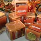 Pumpkin Pie Bakery  Scented Hand Poured 3oz Square Votive Candle