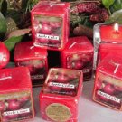 Apple Cider Scented Hand Poured 3oz Square Votive Candle