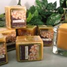 Hazelnut Coffee Scented Hand Poured 3oz Square Votive Candle