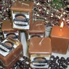 Cafe Mocha Scented Hand Poured 3oz Square Votive Candle
