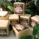 White Rose Scented Hand Poured 3oz Square Votive Candle