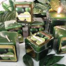 Lime Citrus Scented Hand Poured 3oz Square Votive Candle