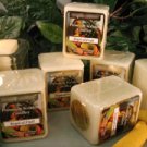 Tropical Fruit Scented Hand Poured 3oz Square Votive Candle