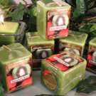 Strawberry Kiwi Scented Hand Poured 3oz Square Votive Candle