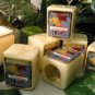 Carnation Scented Hand Poured 3oz Square Votive Candle