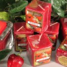 Strawberry Scented Hand Poured 3oz Square Votive Candle