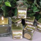 Granny Smith Apple Scented Hand Poured 3oz Square Votive Candle