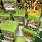 Green Tomatoes Scented Hand Poured 3oz Square Votive Candle