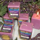 Lavender Scented Hand Poured 3oz Square Votive Candle
