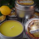 Lemon Meringue Scented Candle in Travel Tin 6 Oz