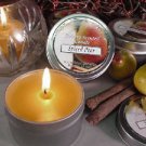 Spiced Pear Scented Candle in Travel Tin 6 Oz
